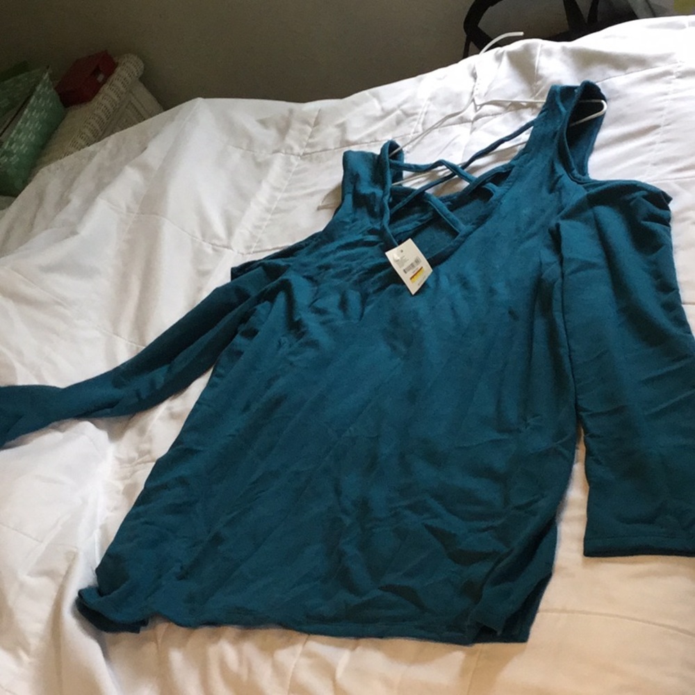 Dark teal shirt
